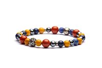 Bracciale Antracite Classic in Pietre dure C96 GUINEA - C96 GUINEA